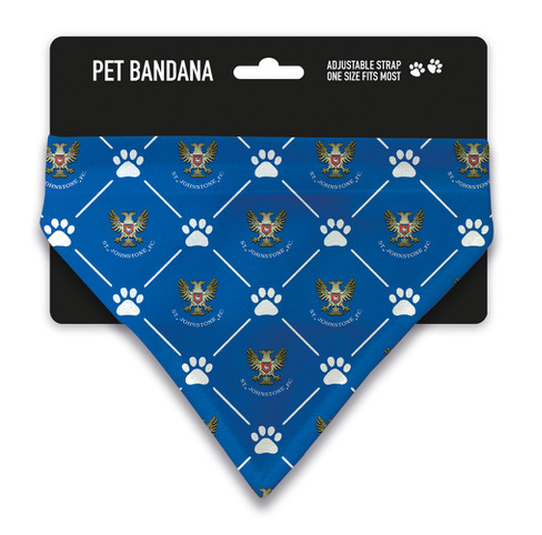 SJFC Paw Pet Bandana St Johnstone Direct