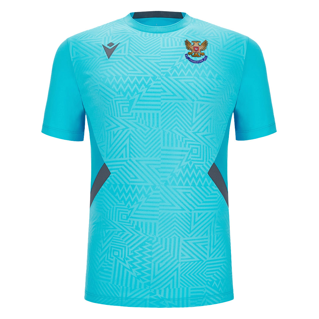 Jnr SJFC 23/24 Matchday T-Shirt Neon Sky|Anthracite