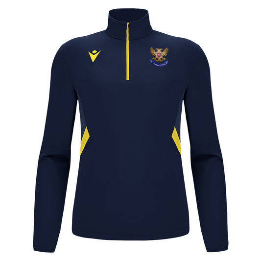 Jnr SJFC 23/24 Training Team 1/4 Zip Navy|Yellow