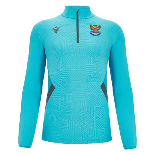 SJFC 23/24 Matchday Pro 1/4 Zip Neon Sky|Anthracite