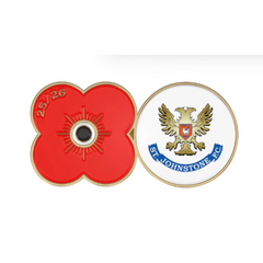 SJFC 2025 Poppy Pin Badge