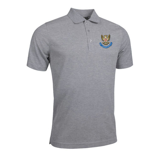 Glenmuir Deacon Polo Light Grey Marl