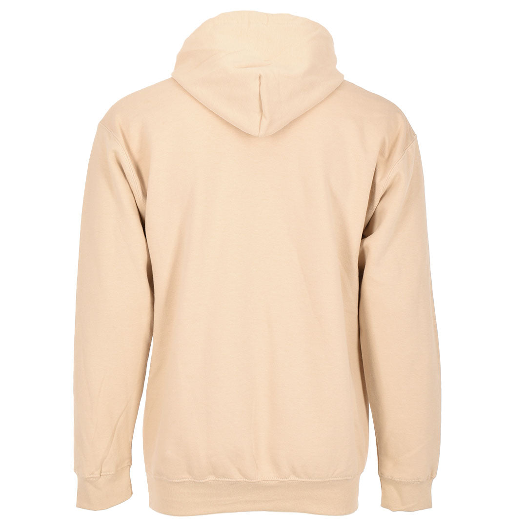 SJFC Distressed Crest Hoodie Sand