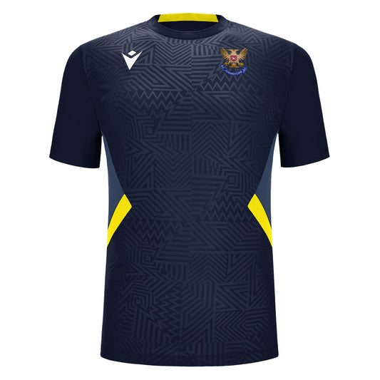 Jnr SJFC 23/24 Training T-Shirt Navy|Yellow