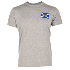 SJFC Saltire Crest T-Shirt Grey